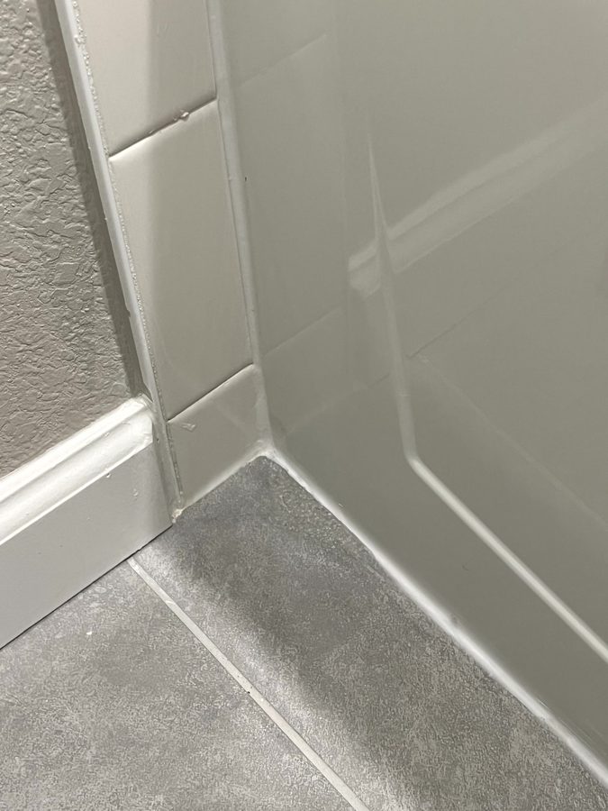 After tile repair
